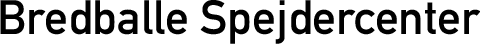 Bredballe Spejdercenter Logo